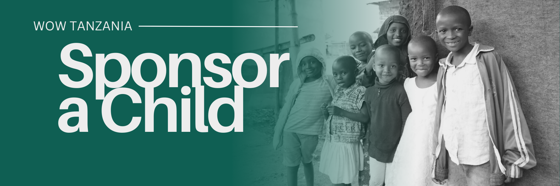 wow tanzania sponsor a child header